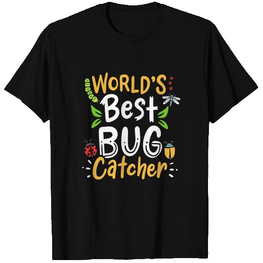 Bug Catcher Ladybug Insect Entomologist Biologist T Shirts