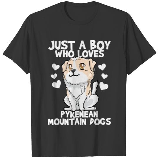 Kawaii Pyrenean Mountain Dog T-shirt