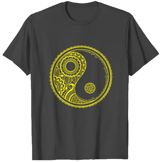 Yin Yang YingYang YinYang Mandala Logo T Shirts