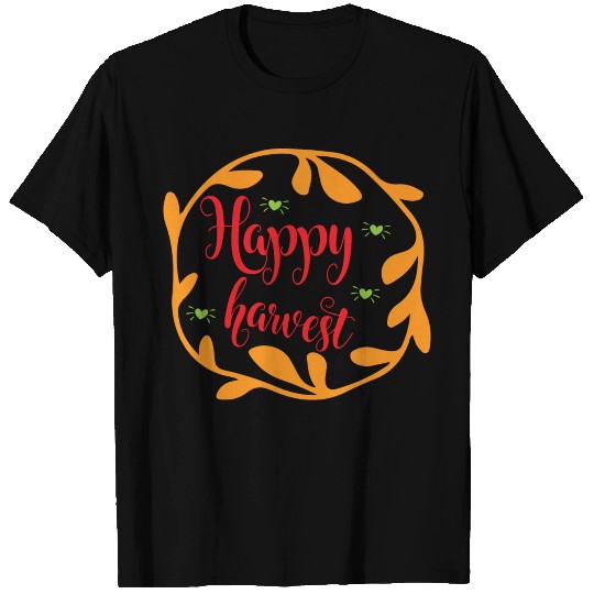 halloween gift gothicHappy Harvest T Shirts