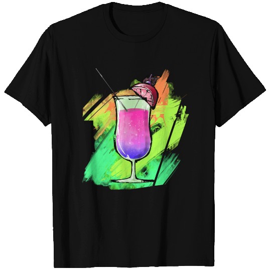 Cocktail pink T Shirts