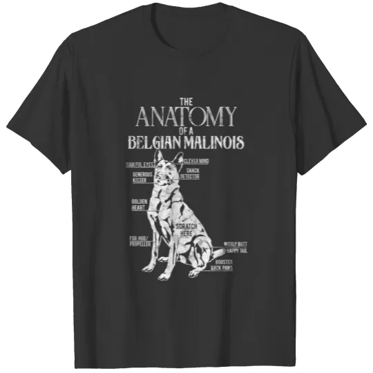 Funny Belgian Malinois Outfit Dog Lovers For Men T Shirts