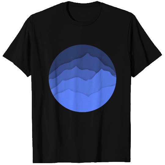 Blue Mountain Waves T Shirts