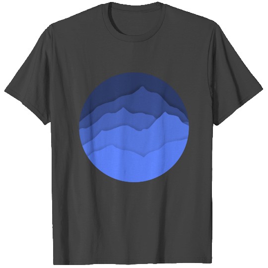 Blue Mountain Waves T Shirts