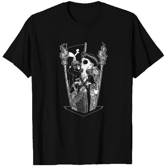 The alien Edward Teach - Black version T Shirts