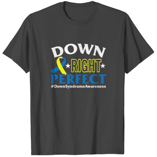 Down Syndrome Awareness Right Perfect Yellow and T Shirts