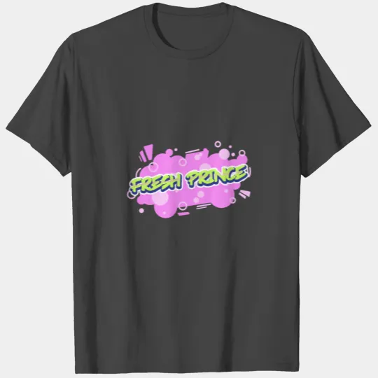 bubbly graphics fresh prince T Shirts