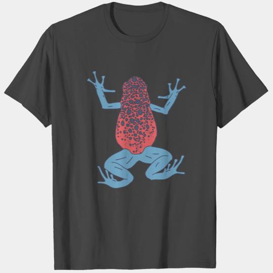 Poison Dart Frog - Red Exotic Animal - Rain Forest T Shirts