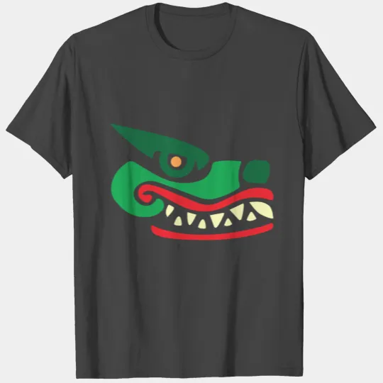 Aztec Symbol Crocodile Funny Gift Idea T Shirts