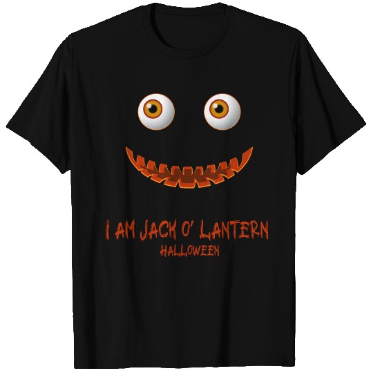I am jack o’ lantern Pumpkin Halloween T Shirts