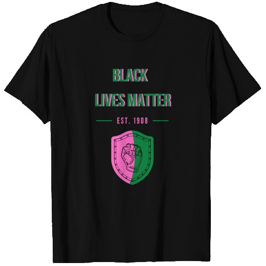 PRETTY GIRLS BLM BLACK SORORITY T Shirts