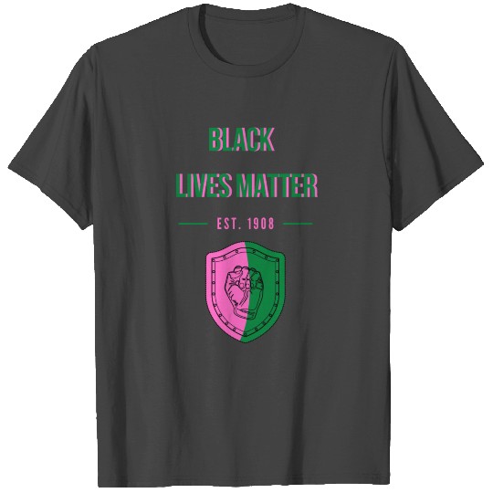 PRETTY GIRLS BLM BLACK SORORITY T Shirts