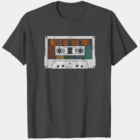 Best of the 70s, Cassette Tape, Mixed Tape, T Shirts