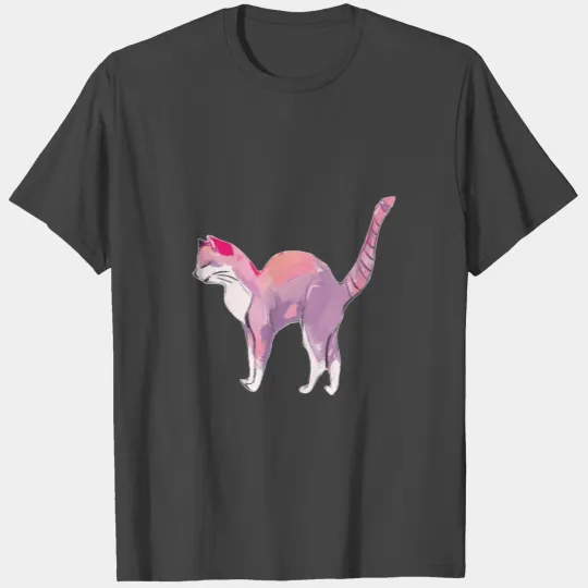 black Cute Cat Gift great Christmas or birthday T Shirts
