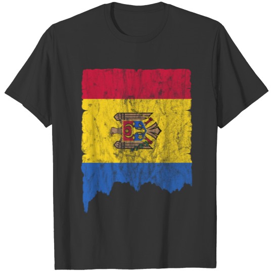 Moldova flag used look gift idea T-shirt