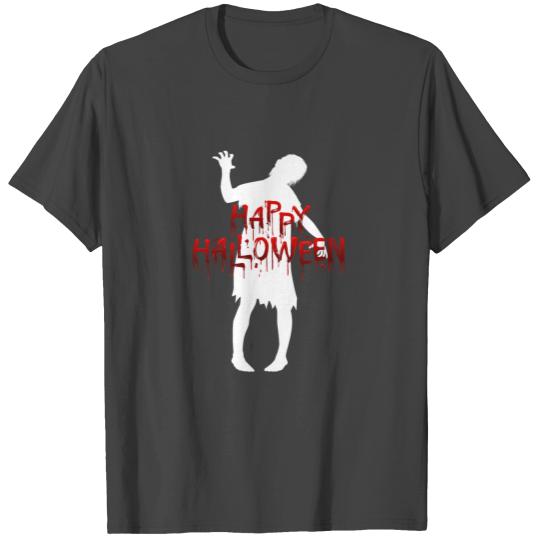 Happy Halloween Zombie Creepy Apocalypse T Shirts