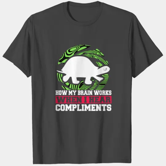 Slow Poke Turtle T Shirts