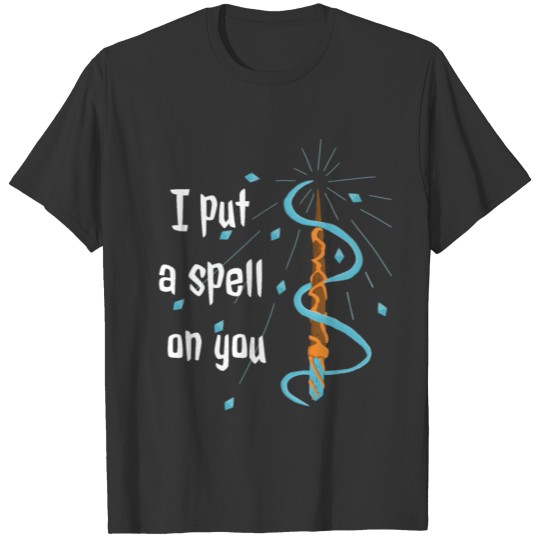 I Put A Spell On You Witchcraft Halloween Women T-shirt