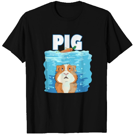 Guinea pig shark carrot sea water T Shirts