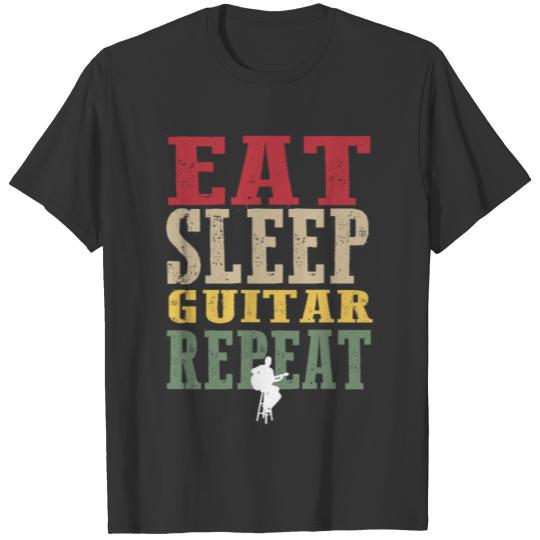 Retro Guitar Tee Shirt T-shirt