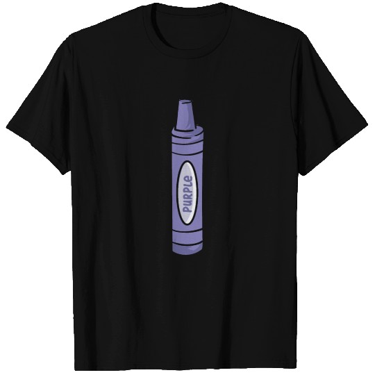 Crayons - Purple Halloween Costume - Party T Shirts