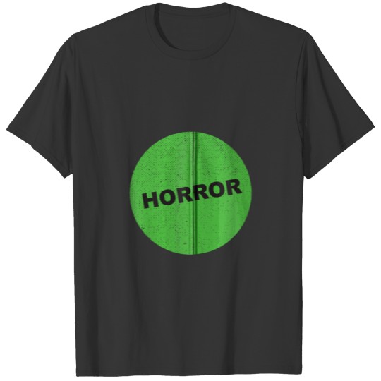 Horror Vhs Sticker Zip T Shirts