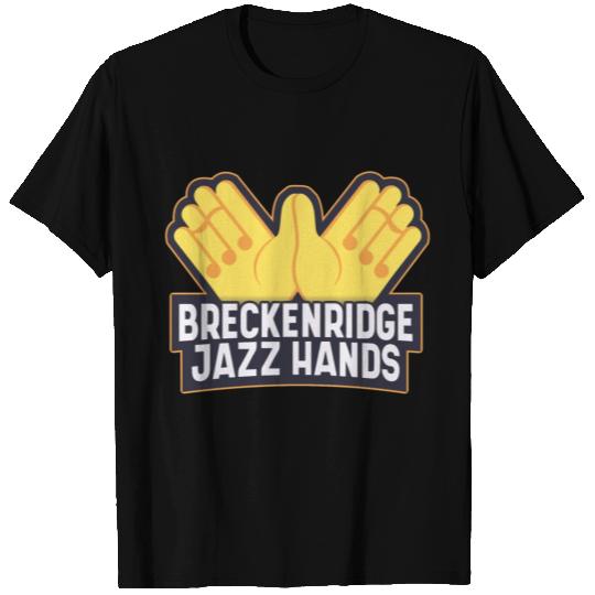 Breckenridge Jazz Hands logo T Shirts