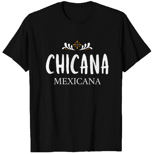 Chicana Mexicana Pattern Graphic T Shirts