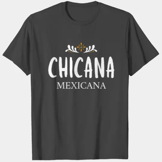 Chicana Mexicana Pattern Graphic T Shirts