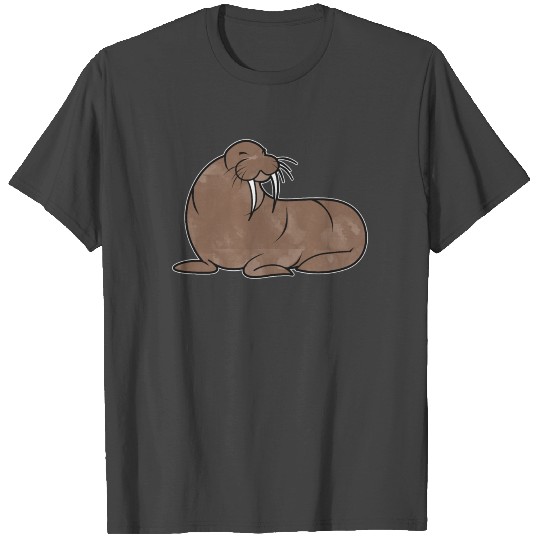 Retro Walrus Vintage T Shirts