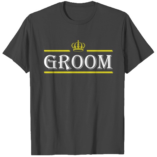 Groom Crown Bachelorette Party Crew T Shirts