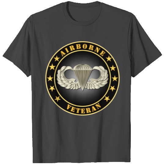 Army Airborne Veteran T Shirts