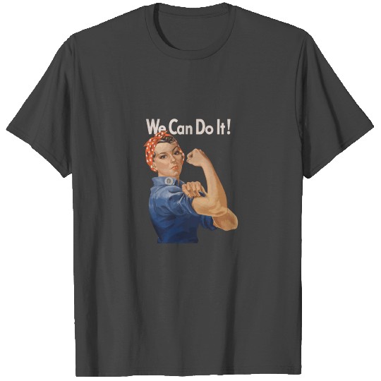 Rosie The Riveter We Can Do It Feminist Retro Appa T Shirts