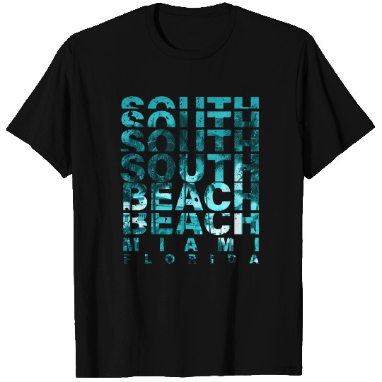 South Beach Miami Florida T Shirts