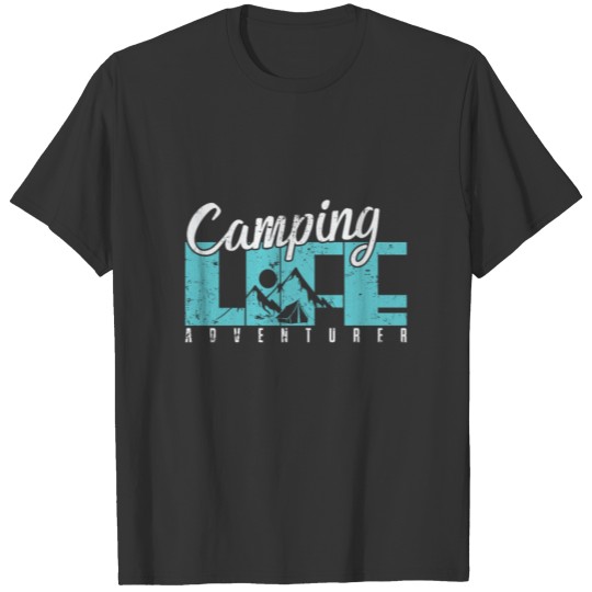 Camping Life "Life Adventurer" T-shirt