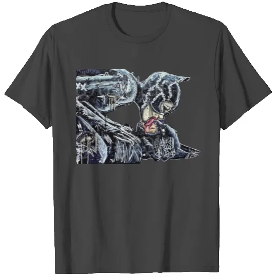 Cat woman Lick T Shirts