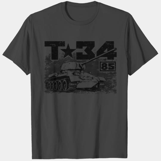 T-34-85 Soviet medium tank T Shirts