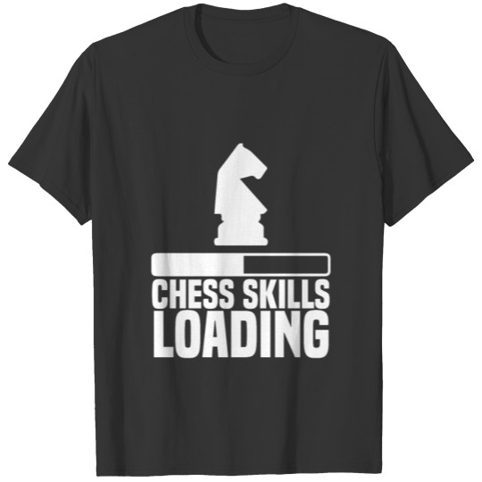 Chess Skills Loading chess Personalised Gift T-shirt