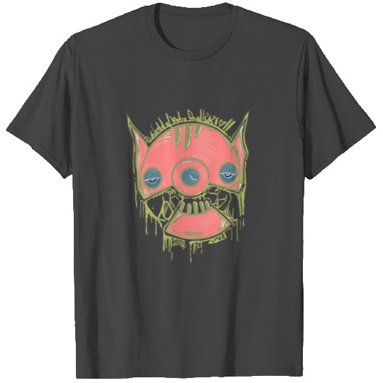 Schweinbotic GRANDFREI robot pig graffiti skull T Shirts