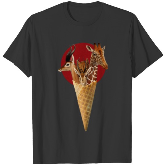 Safari Ice Cream T Shirts