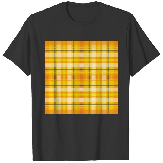 Fall Pattern Fall Plaid T Shirts