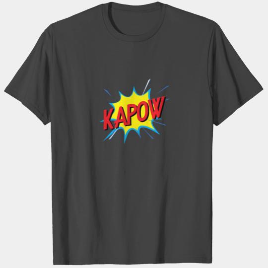 KAPOW Nerd Nerdy Geek Computer Science Physics T Shirts