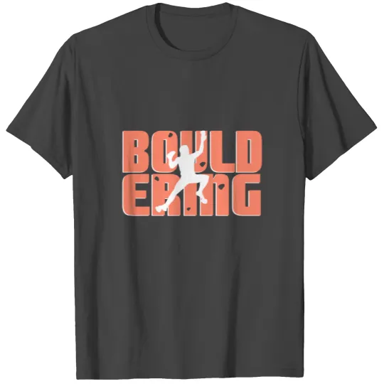 Bouldering Rock Climbing Champion T Shirts