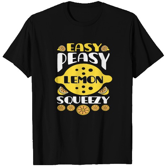 Easy Peasy Lemon Squeezy Lemonade Stand Crew Squad T Shirts