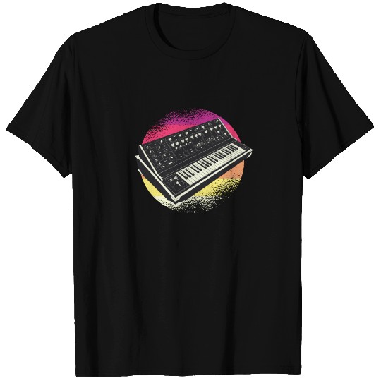 Retro Synthesizer Vaporwave Aesthetic Analog Synth T Shirts