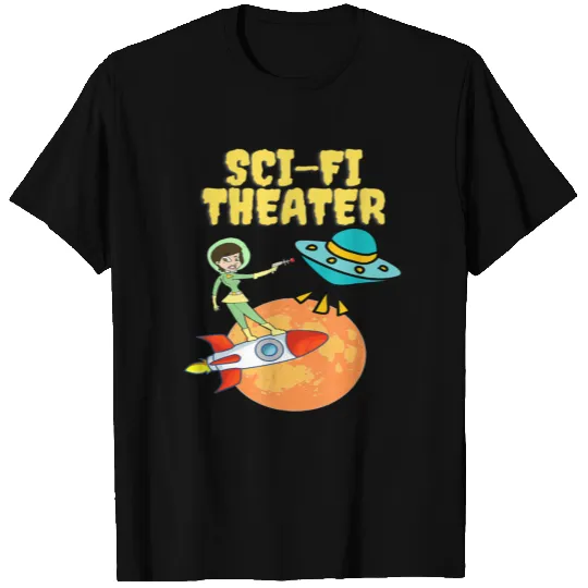 Retro Sci fi 1950s 1960s Sci fi T Shirts