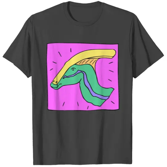 Rad 90s Cartoon Dinosaur Head - Retro / 1990s T Shirts