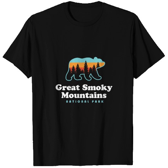 Great Smoky Mountains T Shirts Bear Great Smoky Mount
