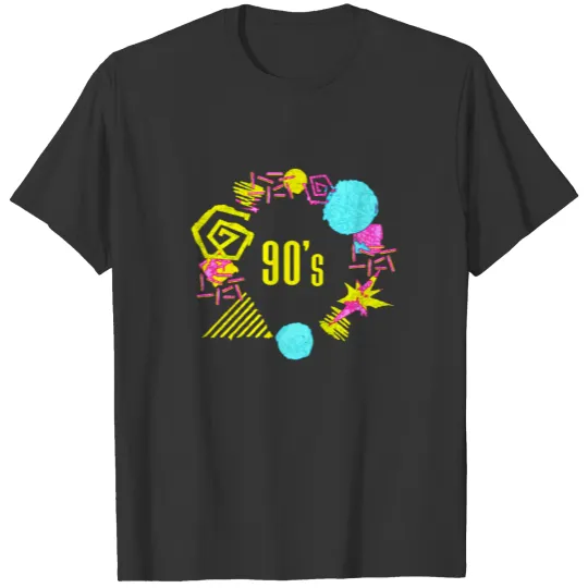 90s retro 90's party vintage party disco T Shirts