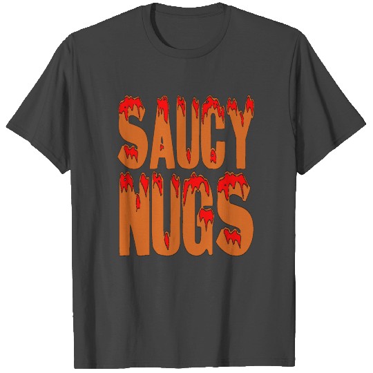 Saucy Nugs Boneless Chicken Wings LIncoln Nebraska T Shirts